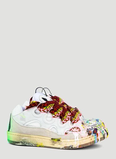 Splatter Curb Sneakers Lanvin X Gallery Dept. Splatter Curb Sneakers White lag0146017