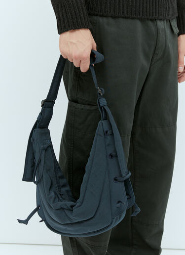 Lemaire Small Soft Game Shoulder Bag Blue lem0154019