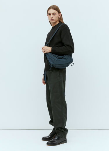 Lemaire Small Soft Game Shoulder Bag Blue lem0154019
