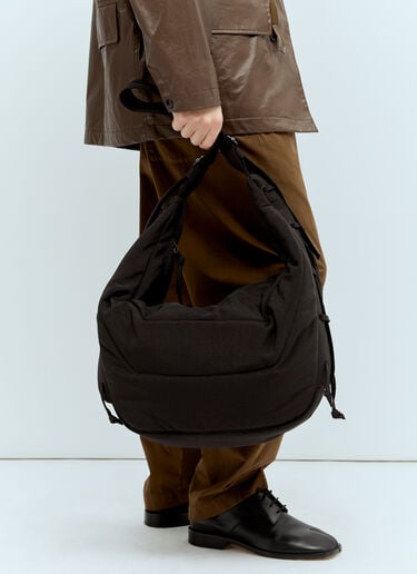 Lemaire Large Soft Game Crossbody Bag Black lem0156052