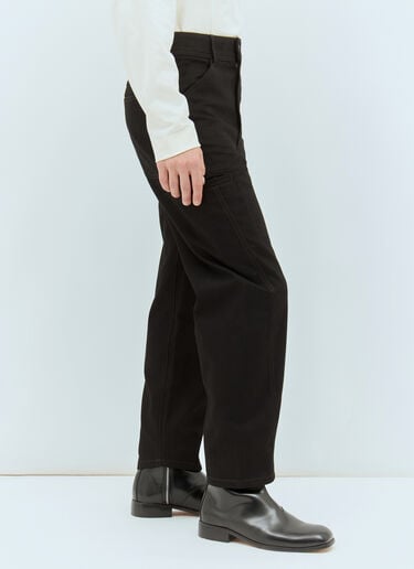 Twisted Workwear Pants Lemaire Twisted Workwear Pants Black lem0158004