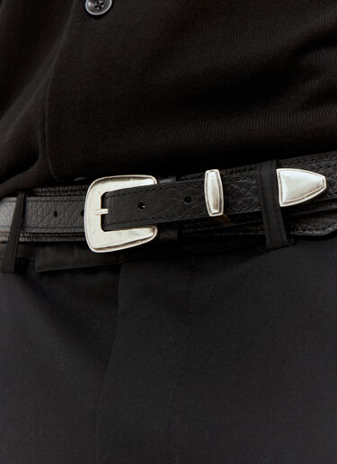 Minimal Western Belt Lemaire Minimal Western Belt Black lem0158013