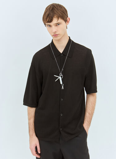 ミニスイスナイフネックレス Lemaire ミニスイスナイフネックレス シルバー lem0158018