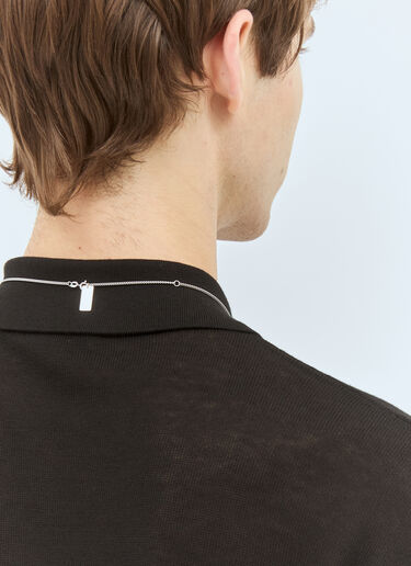 ミニスイスナイフネックレス Lemaire ミニスイスナイフネックレス シルバー lem0158018