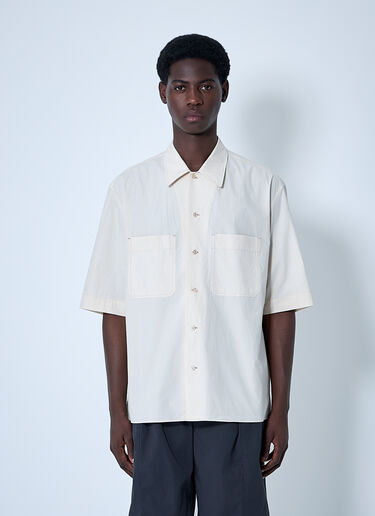 Convertible Shirt Lemaire Convertible Shirt Beige lem0160005