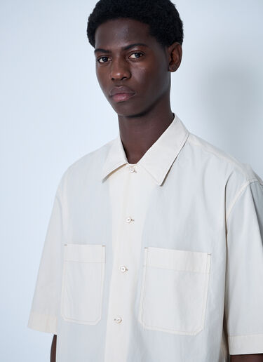Convertible Shirt Lemaire Convertible Shirt Beige lem0160005