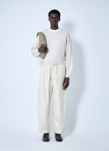 Twisted Pants Lemaire Twisted Pants Cream lem0160006