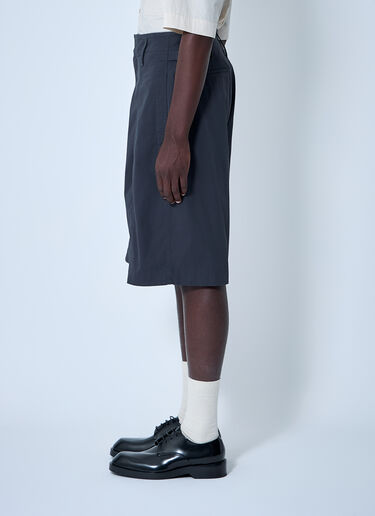 Lemaire プリーツバミューダショートパンツ グレー lem0160008