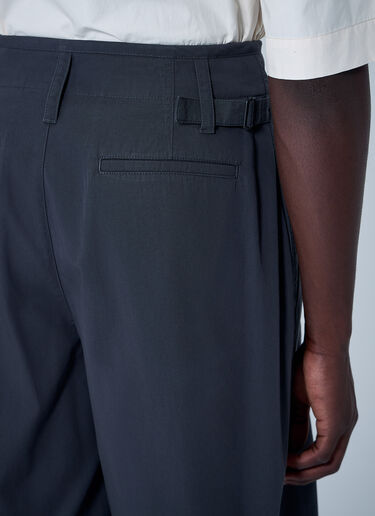 Lemaire プリーツバミューダショートパンツ グレー lem0160008