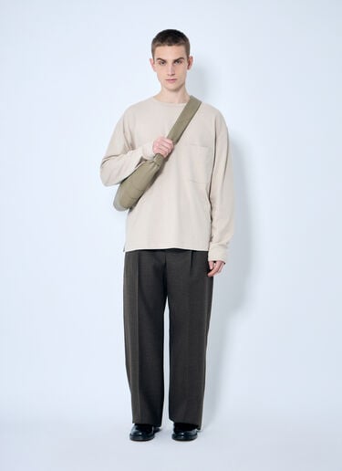 Lemaire ボクシーTシャツ  ベージュ lem0160011