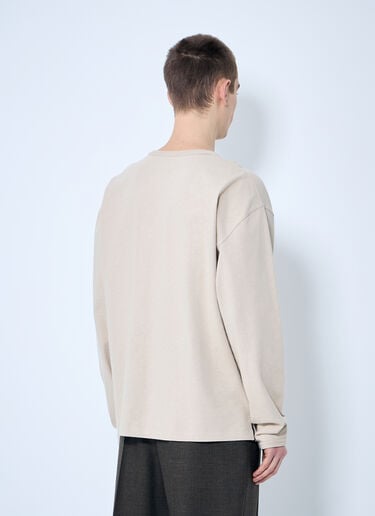 Lemaire ボクシーTシャツ  ベージュ lem0160011