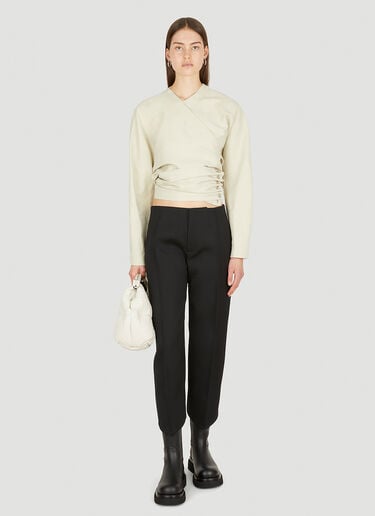 Lemaire Wrap Top Cream lem0250006