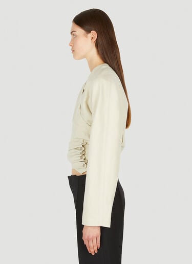 Lemaire Wrap Top Cream lem0250006