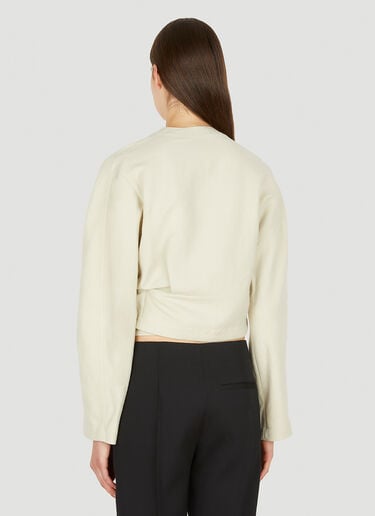 Lemaire Wrap Top Cream lem0250006