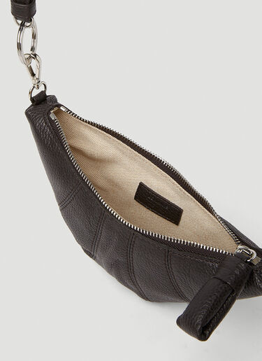 Croissant Coin Pouch Lemaire Croissant Coin Pouch Dark Brown lem0252013