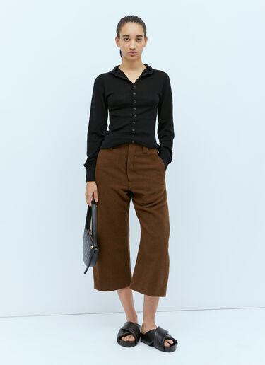 심리스 카디건 Lemaire 심리스 카디건 블랙 lem0254013