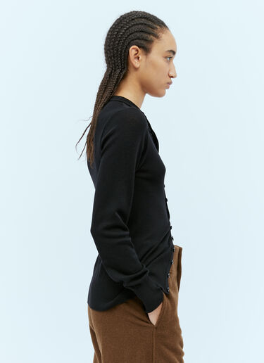 심리스 카디건 Lemaire 심리스 카디건 블랙 lem0254013