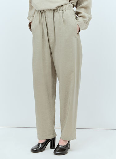 Elasticated Pants Lemaire Elasticated Pants Beige lem0256004