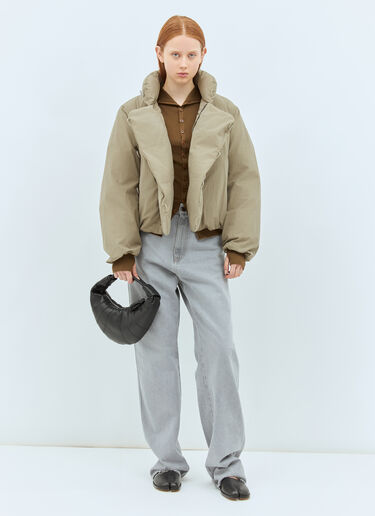 Lemaire 미니 포춘 크루아상 핸드백 블랙 lem0258042