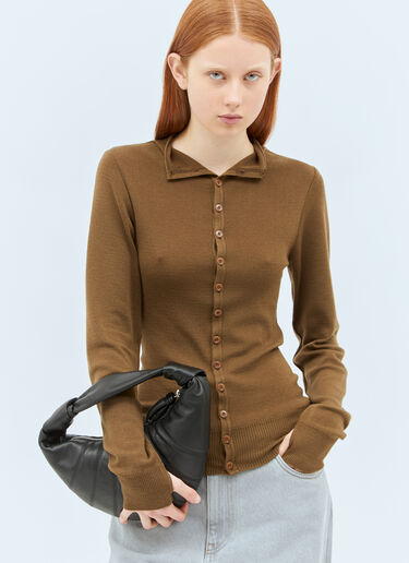 Lemaire 미니 포춘 크루아상 핸드백 블랙 lem0258042