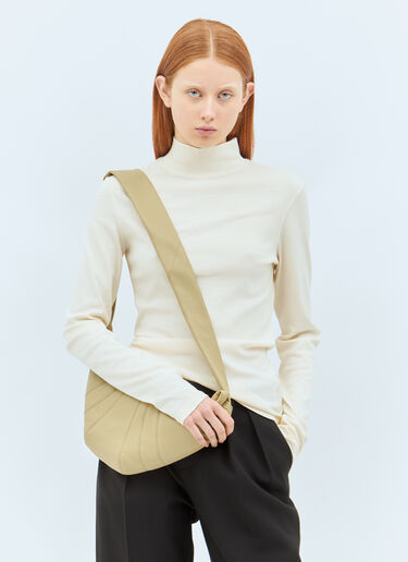 Lemaire スモール Croissant ショルダーバッグ グリーン lem0258052