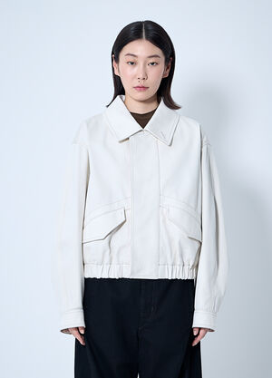 Lemaire Short Blouson Cream lem0260002