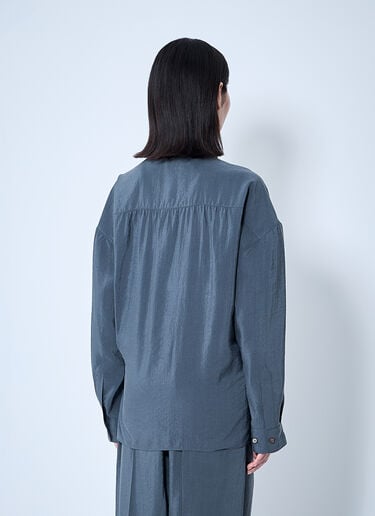 直领扭结衬衫 Lemaire 直领扭结衬衫 灰色 lem0260004