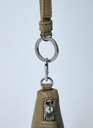 Croissant Coin Pouch Crossbody Bag Lemaire Croissant Coin Pouch Crossbody Bag Khaki lem0360005