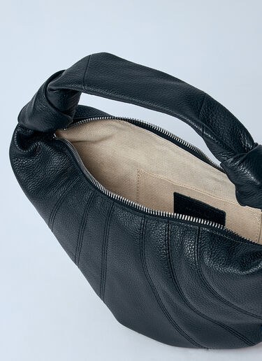 Lemaire ミニフォーチュン Croissant ハンドバッグ ブラック lem0362014