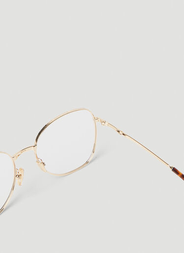 Wire Frame Glasses Miu Miu Wire Frame Glasses Gold lmu0253011