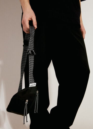 スモールカーブベルトバッグ Lanvin スモールカーブベルトバッグ ブラック lnv0155018