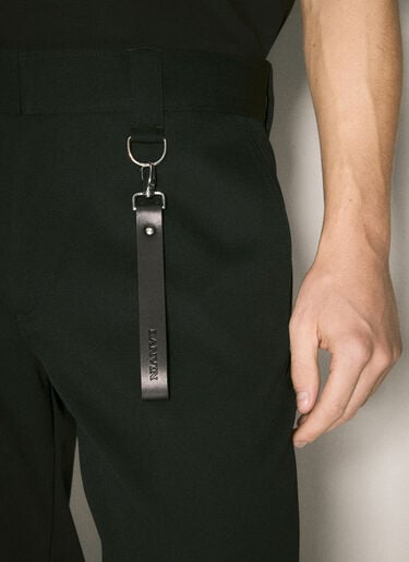 Lanvin Tailored Wool Pants Black lnv0158002