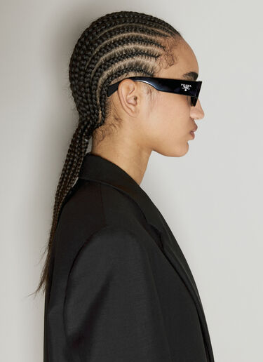 Rectangular Frame Sunglasses Prada Rectangular Frame Sunglasses Black lpr0255002