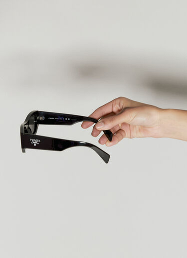 Rectangular Frame Sunglasses Prada Rectangular Frame Sunglasses Black lpr0255002