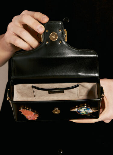 Pins Leather Handbag Lanvin x Future Pins Leather Handbag Black lvf0157017
