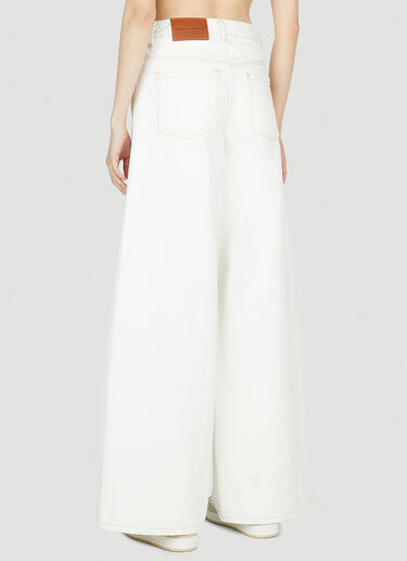 Moncler x Alicia Keys Wide Leg Pants White mak0251005