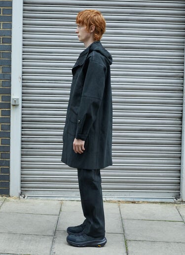 アルカンターラ® マッド パーカーコート Massimo Osti Studio アルカンターラ® マッド パーカーコート ブラック mao0158002