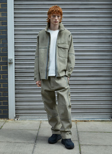 Alcantara® Lined Pants Massimo Osti Studio Alcantara® Lined Pants Khaki mao0158003
