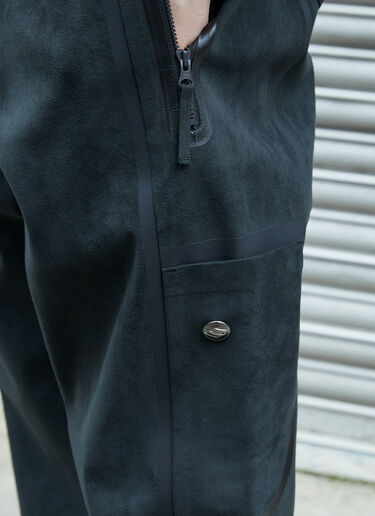 アルカンターラ®ラインドパンツ Massimo Osti Studio アルカンターラ®ラインドパンツ ブラック mao0158004