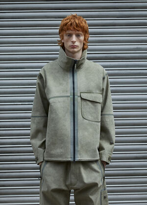 Massimo Osti Studio Alcantara® Pidgeon 夹克 卡其色 mao0158005