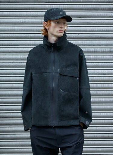Alcantara® 베이스볼 캡 Massimo Osti Studio Alcantara® 베이스볼 캡 블랙 mao0158008