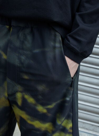 Massimo Osti Studio 카모플라쥬 버뮤다 쇼츠  블랙 mao0158021