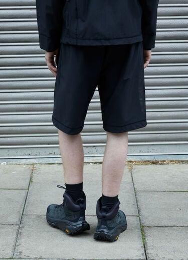 Massimo Osti Studio Elasticated Bermuda Shorts Black mao0158022