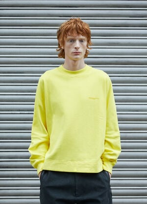 Massimo Osti Studio Logo Sweatshirt Yellow mao0158038