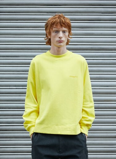 Massimo Osti Studio ロゴスウェットシャツ  イエロー mao0158038