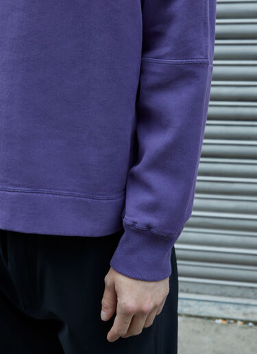Logo Sweatshirt Massimo Osti Studio Logo Sweatshirt Purple mao0158039