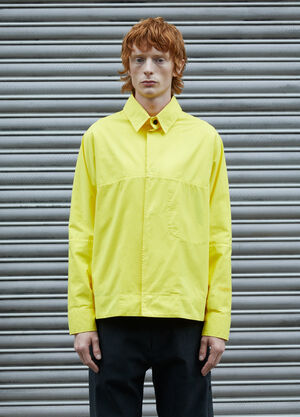 Massimo Osti Studio 徽标衬衫  黄色 mao0158042
