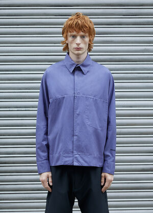 Massimo Osti Studio 徽标衬衫  紫色 mao0158043
