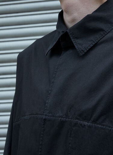 Massimo Osti Studio ロゴシャツ  ブラック mao0158044