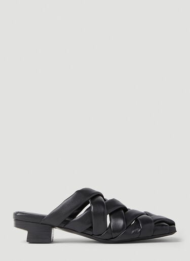 Sbalzo Kitten Heel Mules Marsèll Sbalzo Kitten Heel Mules Black mar0252007